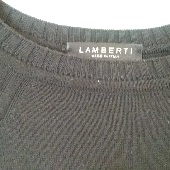 Lamberti Pullover Black Sweater Size: XL - Picture 2 of 3